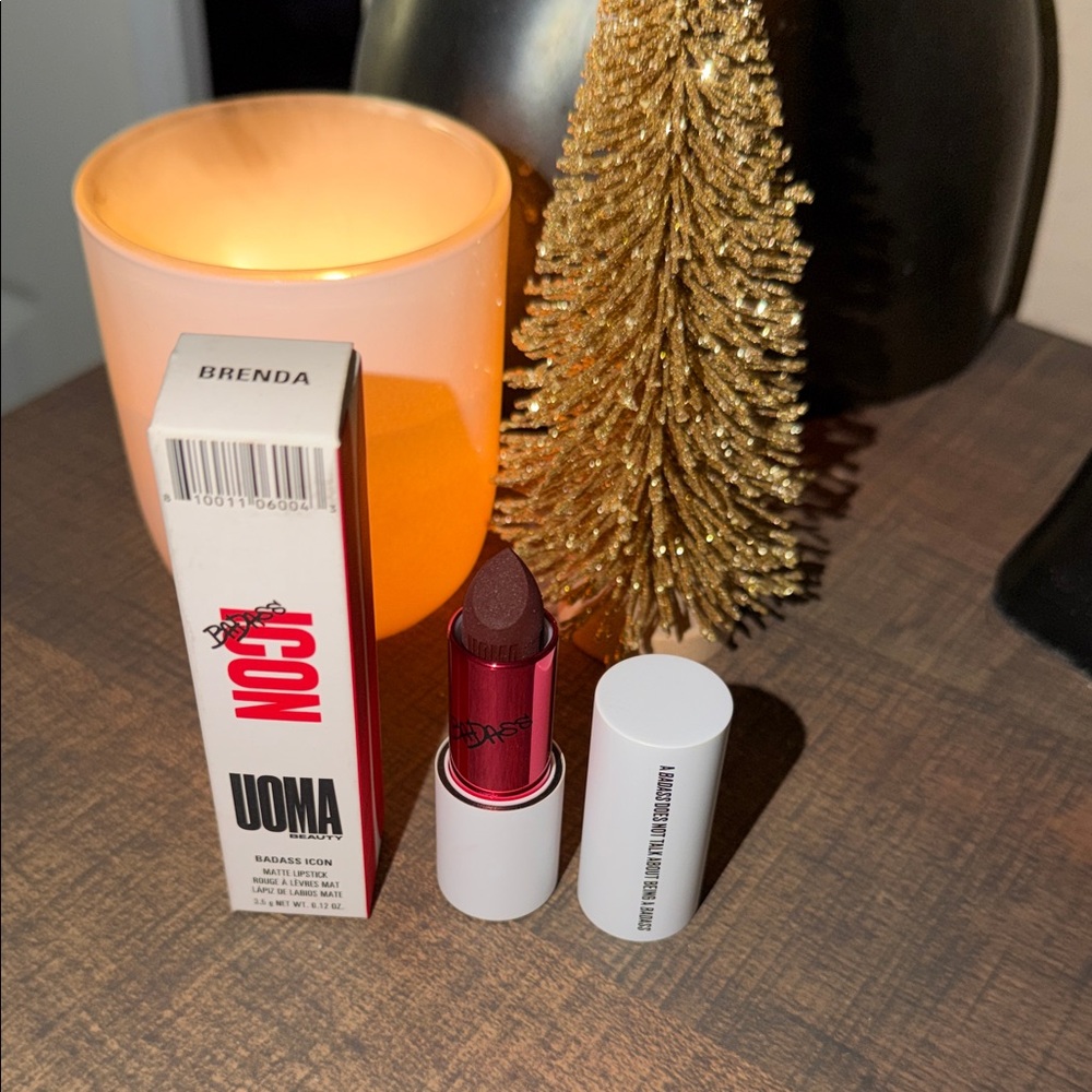 NWB UOMA BEAUTY BADA$$ Lipstick “BRENDA”